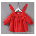 71111 Red Cute Rabbit Clothing For Baby Girl 100%Cotton